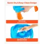 Water Table for Toddlers, Kids Activity Sensory Table, Fish 'n Splash Water Playset with 9PCS Toy Accessories, Summer Water Acti