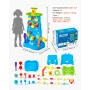 Sand and Water Table for Toddlers, Double-Sided Kids Activity Waterfall Playset with 37PCS Accessories, Kids Activity Sensory Ta
