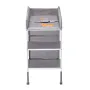 VEVOR Baby Changing Table, Portable Diaper Change Station with 3 Fabric Drawers and Lockable Wheels, Adjustable Height Multi-Fun