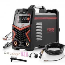 Tig Welder 3-i-1 svejsemaskine Puls MMA Stick IGBT Inverter LED