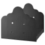 8x8 Post Base 2 Pcs, Inner Size 7.9x7.5 inch / 200x190 mm Post Brackets, Heavy Duty Carbon Steel Decking Posts, Wood Posts Brack