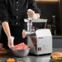 VEVOR Commercial Electric Meat Grinder, 2.3 kg/min Capacity, 8 Industrial Meat Mincer with 2 Stainless Steel Blades, 2 Grinding 