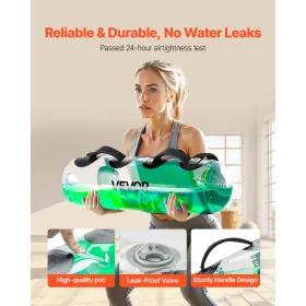 Water Weights Aqua Bag, Store Aqua Bags til træning, 31,75 kg