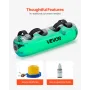 VEVOR Water Weights Aqua Bag, Large Aqua Bags for Workout, 31.75 kg Adjustable Portable Stability Fitness & Full Body Exercise E