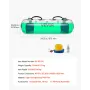 Water Weights Aqua Bag, Large Aqua Bags for Workout, 31.75 kg Adjustable Portable Stability Fitness & Full Body Exercise Equipme