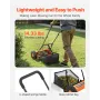 Push Reel Plæneklipper 35 cm, 5 knive Manuel Push Plæneklipper