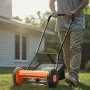 Push Reel Plæneklipper 35 cm, 5 knive Manuel Push Plæneklipper