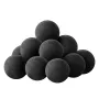 VEVOR Ceramic Fire Balls, 76 mm 15 Pcs Round Fire Stones, Reusable Lava Rocks Indoor and Outdoor Use, Decorative Fire Pit Rocks 