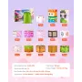 Magnetic Blocks, 100 PCS Princess Castle Set, Magnetic Building Cubes for Kids, STEM Montessori Sensory Toys for Christmas Birth