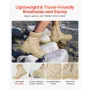 Men's Military Tactical Boots, 203 mm Combat Hiking Work Boots, Lightweight & Breathable Side Zipper Motorcycle Interceptor Troo