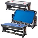 3-in-1 Rotating Swivel Multi Game Table Air Hockey Billiards Table Tennis