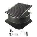 Solar Roof Attic Exhaust Fan 42W with Smart Thermostat Remote Control