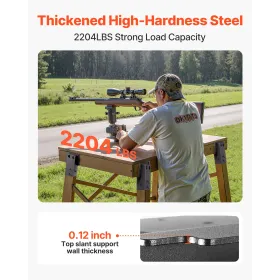 VEVOR Deer Blind Brackets, Outdoor 3.6x3.6 Platform Bracket, Fit 3.5x3.5 In / 88.9x88.9 mm Lumber, 2204lbs/1000kg Capacity Steel