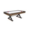 214 cm Air Hockey Table Air Powered Arcade Table Electronic Scorer Pushers