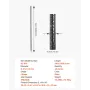 armeringsstake, 609,6 mm / 24-tommer, kraftig 0,47 i diameter