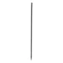 Rebar Stakes, 609,6 mm / 24-Inch, Heavy-Duty 0.47 in Diameter, Straight Galvanized Steel Ground Anchors with Chisel Point End & 