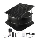 Solar Roof Attic Dowt -fan 50W med smart termostat fjernbetjening