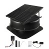Solar Roof Attic Exhaust Fan 50W with Smart Thermostat Remote Control