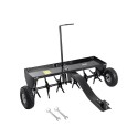 40" Tow Behind Plug Aerator with Universal Hitch Lawn Aerator Tow Behind