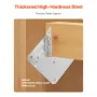 Hurricane Ties for Rafter, Inner Size 5.31x1.57x2.48 in / 135x40x63 mm, Heavy Duty Hurricane Straps, Heavy Duty Rafter Ties Brac