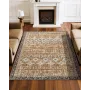 Area Rug, 6 x 9 ft Large Washable Rug, Non-Slip and Tear-Resistant Soft Carpet, Pet & Child Friendly Vintage Area Rugs, Indoor M