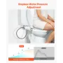Bidet Attachment for Toilet, Self-Cleaning Bidet Toilet Seat Attachment - Dual Retractable Nozzles, Adjustable Water Pressure, E