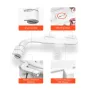 Bidet Attachment for Toilet, Self-Cleaning Bidet Toilet Seat Attachment - Dual Retractable Nozzles, Adjustable Water Pressure, E