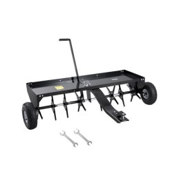 48" Tow Behind Plug Aerator with Universal Hitch Lawn Aerator Tow Behind