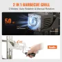 Roaster Spit Rotisserie BBQ Grill Hele svin Lam kylling Roaster