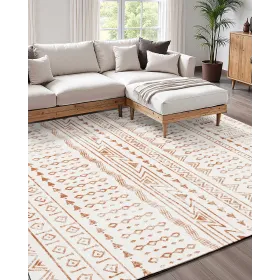 VEVOR Area Rug, 5 x 8 ft Large Washable Rug, Non-Slip and Tear-Resistant Soft Carpet, Pet & Child Friendly Modern Area Rugs, Ind