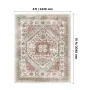 VEVOR Area Rug, 8 x 10 ft Large Washable Rug, Non-Slip and Tear-Resistant Soft Carpet, Pet & Child Friendly Vintage Area Rugs, I