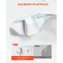 Bidet Attachment for Toilet, Non-Electric Bidet Toilet Seat Attachment - Dual Retractable Nozzles, Adjustable Cold Water Pressur