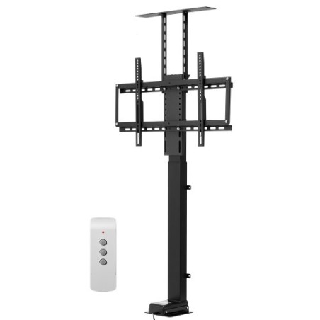 Motoriseret tv Lift Stand Mount Bracket med fjernbetjening til 32-70 i tv