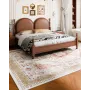 område tæppe, 9 x 12 fod stort vaskbart tæppe, skridsikkert og