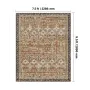 Area Rug, 7.5 x 9.5 ft Large Washable Rug, Non-Slip and Tear-Resistant Soft Carpet, Pet & Child Friendly Vintage Area Rugs, Indo