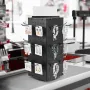 Roterende Pegboard Display Stand, 18,8 x 18,8 x 42,6 cm 4-sidet