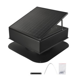 Solar Roof Attic Dowt -fan 35W med smart termostat børsteløs motor