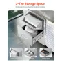 VEVOR Outdoor Kitchen Drawers, 16.5"W x 29"H x 20.5"D Triple Access Drawers, Stainless Steel Flush Mount Cabinets, BBQ Island Dr