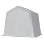 Outdoor Storage Shed, 8 x 8 ft Portable Storage Tent with Roll-up Door & Vents, Waterproof Canopy Shed Shelter, Heavy Duty Frame