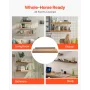 Floating Shelf Bracket 1 Pack, 230 lbs/104 kg Weight Capacity, 46x6.2x3 inch / 1168.4x157.4x76.2 mm, Heavy Duty Hidden Shelf Bra