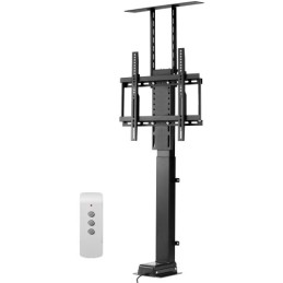 Motoriseret tv Lift Stand Mount Bracket 132 lbs belastning med fjernbetjening