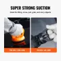 Dent Removal Kit, 3 Packs Suction Cups, Dent Puller Handle Lifter with Gloves and Cloth, Paintless Car Dent Puller Remover for C