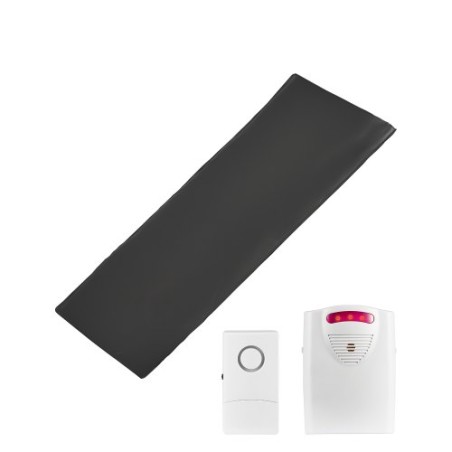 Bed Alarm System for Elderly Adults Wireless Bed Sensor Pad with Pager