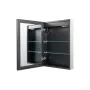 Lighted Medicine Cabinet with Mirror, 50 x 70 cm Recessed or Wall Mount, 3 Color Dimmable LED Bathroom Medicine Cabinet with Bot