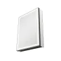 Lighted Medicine Cabinet with Mirror, 50 x 70 cm Recessed or Wall Mount, 3 Color Dimmable LED Bathroom Medicine Cabinet with Bot