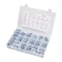 VEVOR 566 Pcs Bolts and Nuts Assortment Kit, Imperial Machine Screws and Flat Washers, Alloy Steel 1/4-20,5/16-18,3/8-16, for Fu