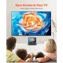 bærbar dvd-afspiller, 15,6 tommer HD drejelig skærm, 4,5-5 H