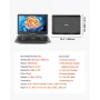 VEVOR Portable DVD Player, 15.6 inch HD Swivel Display Screen, 4.5-5 H Built-in Rechargeable Battery, Dual Speakers, Support Syn