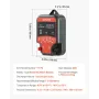 Electric Fence Charger, 10kV 3J, AC DC Electric Fence Energizer with LED Indicator, 3 KM Range, Powerful Plug-in Fences Charger,