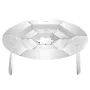 Fire Pit Heat Deflector for Solo Stove Yukon, 685.8 mm Bonfire Round for Wood Burning Fire Pit, 304 Stainless Steel Heat Diffuse